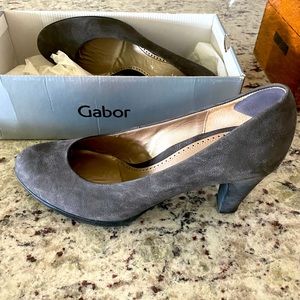 Gabor Gray Shoes